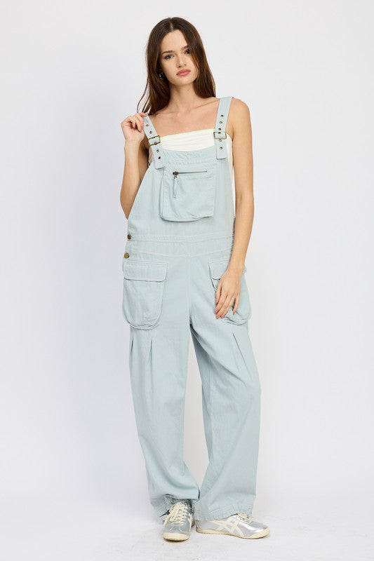 EMORY PARK OVERSIZED CARGO OVERALLS