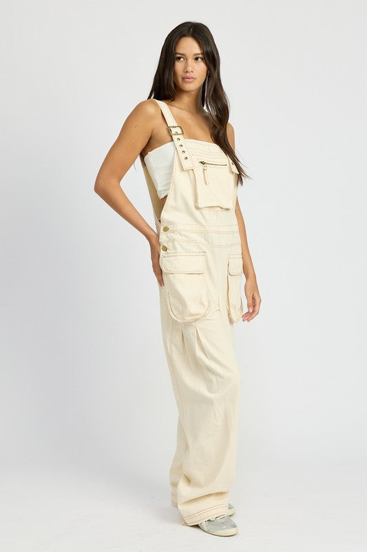 EMORY PARK OVERSIZED CARGO OVERALLS