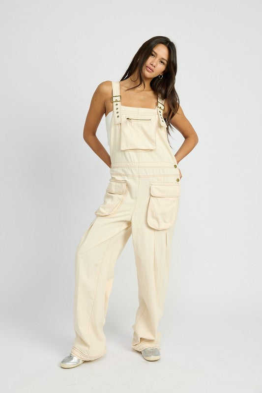 EMORY PARK OVERSIZED CARGO OVERALLS