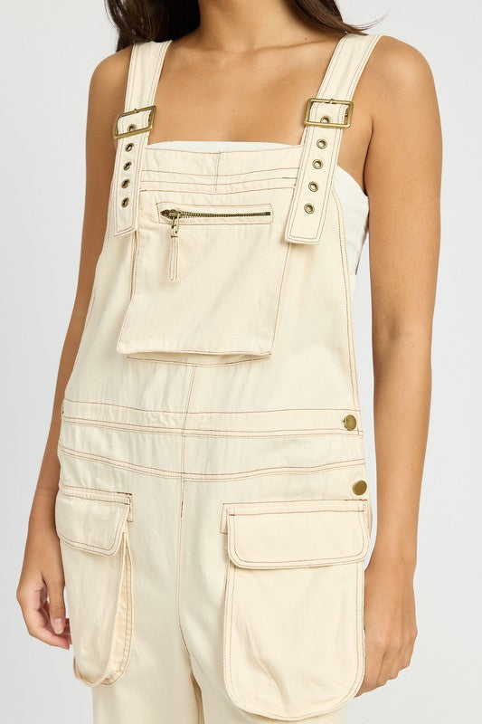 EMORY PARK OVERSIZED CARGO OVERALLS