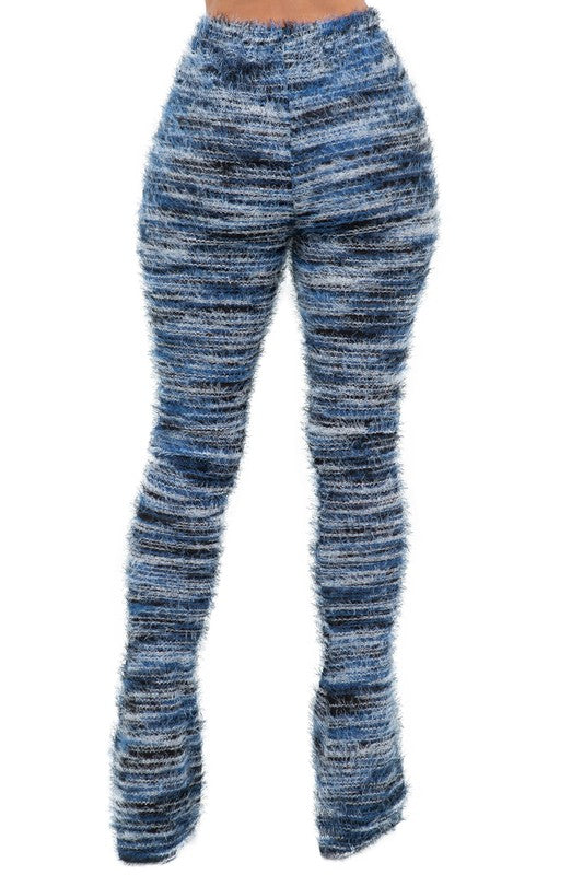 By Claude Fluffy Knit Leggings