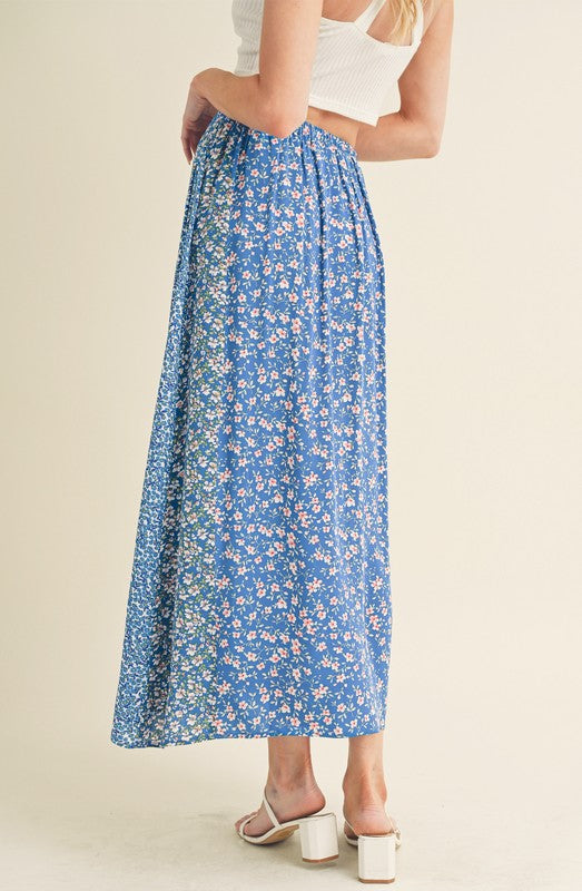 Aemi + Co Melanie Floral Maxi Skirt in 3 Colors