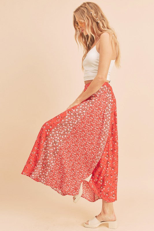 Aemi + Co Melanie Floral Maxi Skirt in 3 Colors