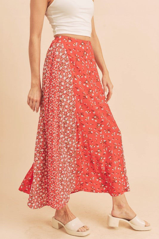 Aemi + Co Melanie Floral Maxi Skirt in 3 Colors