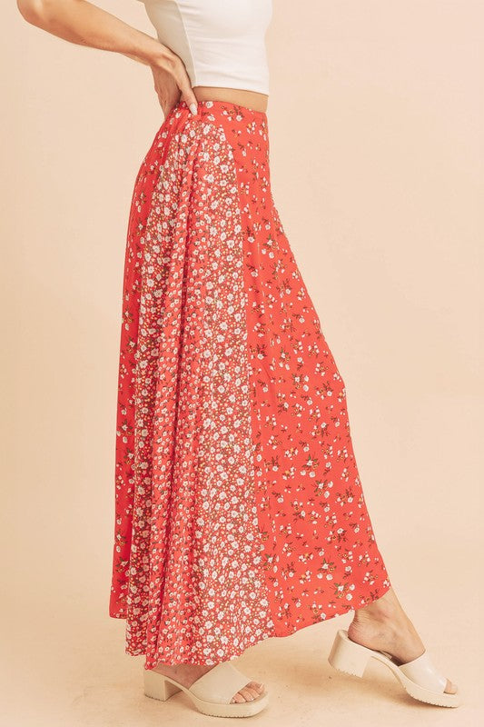 Aemi + Co Melanie Floral Maxi Skirt in 3 Colors