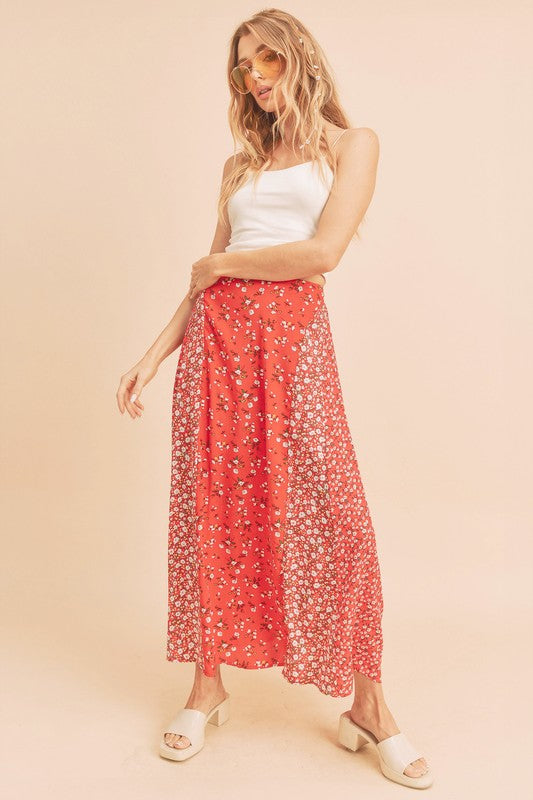 Aemi + Co Melanie Floral Maxi Skirt in 3 Colors