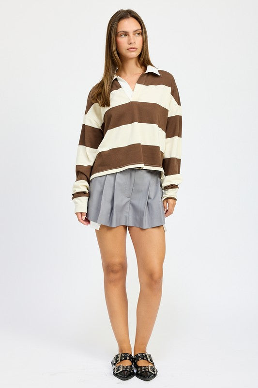 EMORY PARK PLEATED MINI SKIRT