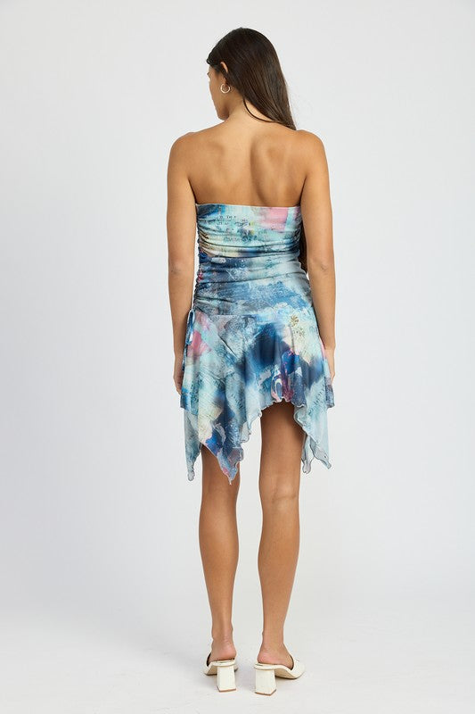 EMORY PARK TIE DYE SHARKBITE TUBE DRESS