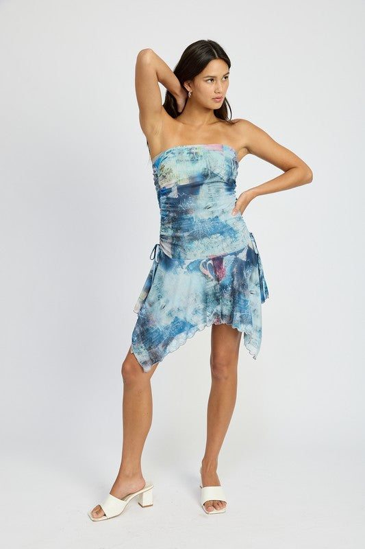 EMORY PARK TIE DYE SHARKBITE TUBE DRESS