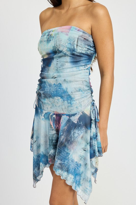 EMORY PARK TIE DYE SHARKBITE TUBE DRESS