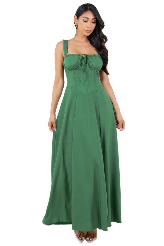 BY CLAUDE CAMI MAXI DRESS IN 2 COLORS