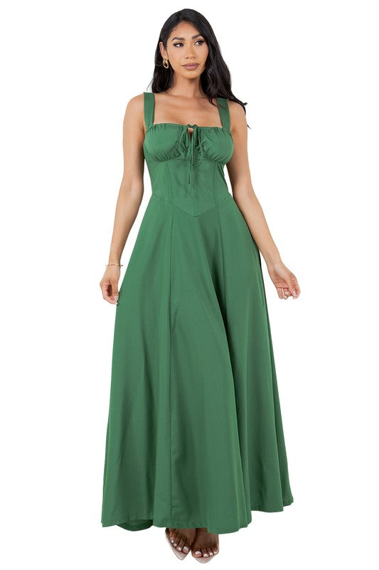 BY CLAUDE CAMI MAXI DRESS IN 2 COLORS