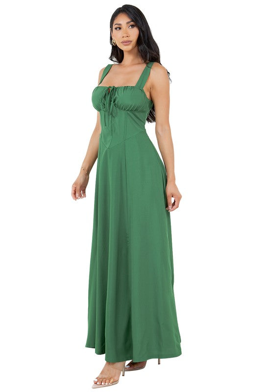 BY CLAUDE CAMI MAXI DRESS IN 2 COLORS