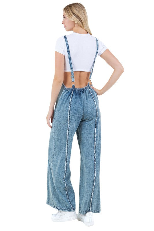 BY CLAUDE DENIM JUMPSUIT