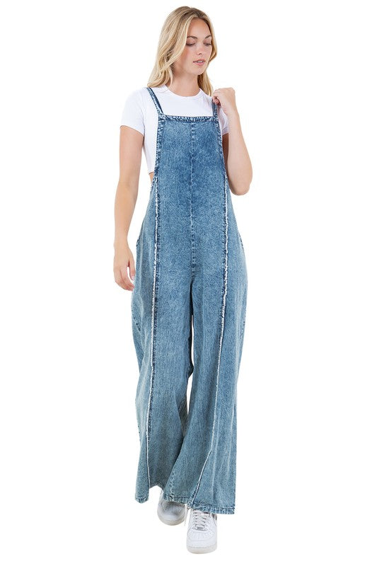 BY CLAUDE DENIM JUMPSUIT