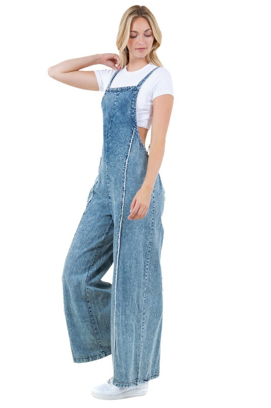 BY CLAUDE DENIM JUMPSUIT