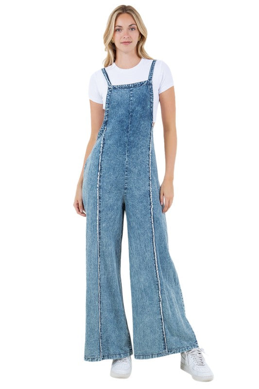 BY CLAUDE DENIM JUMPSUIT