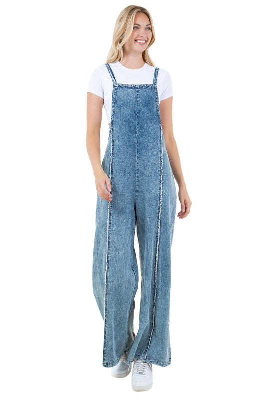 BY CLAUDE DENIM JUMPSUIT