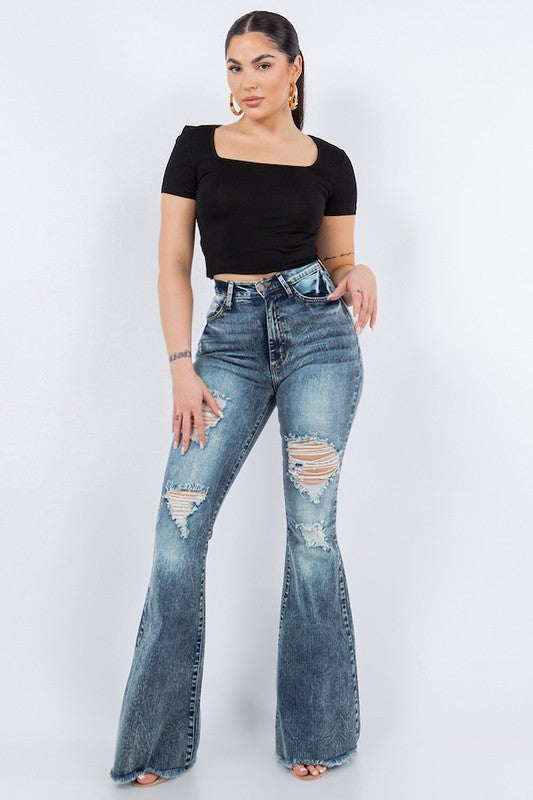 Storm Bell Bottom Jeans - 32" Inseam