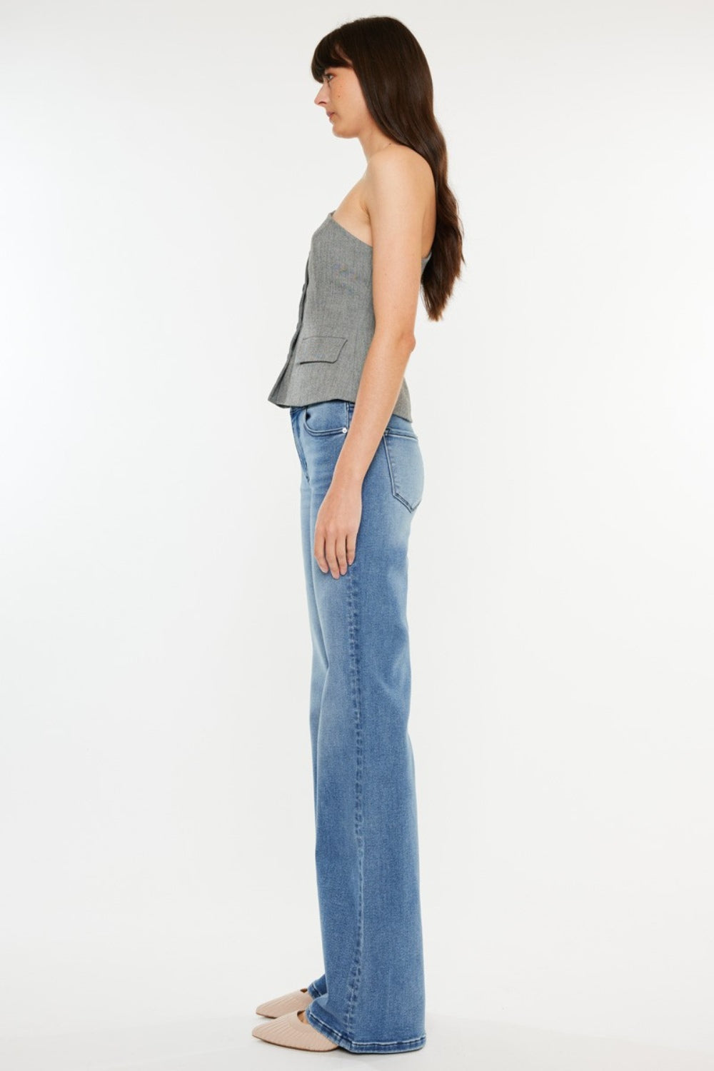 KanCan Ultra High Rise Cat's Whiskers Jeans