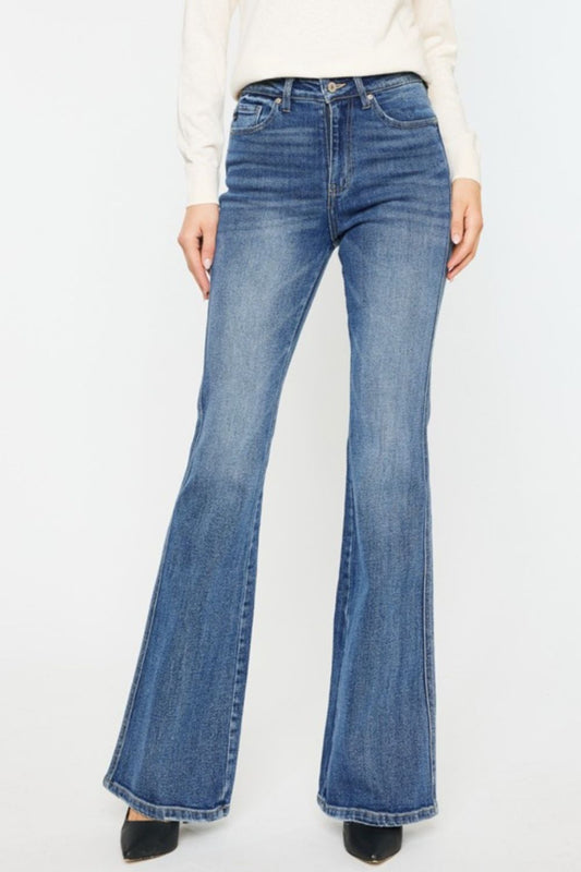 Kancan Cat's Whiskers Flare Jeans