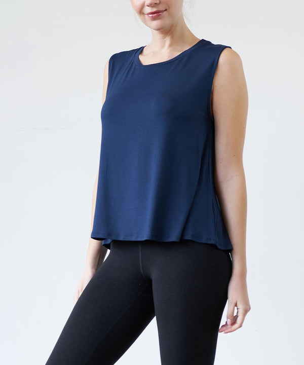 BAMBOO MUSCLE SLEEVLESS TOP