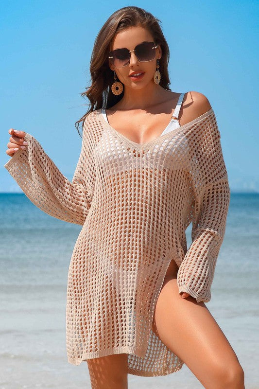 Charmo Crochet Swimsuit Cover Up in 4 Colors