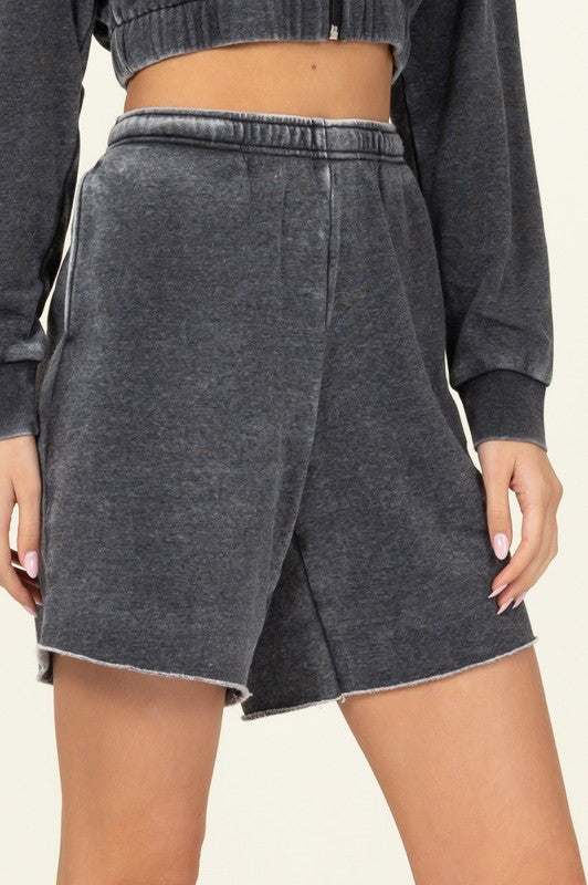 HYFVE High Rise Soft Knit Lounge Shorts in 5 Colors