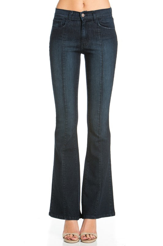 O2 Denim Flared Leg Denim Jeans