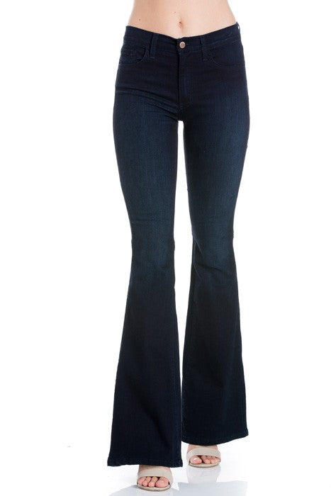 O2 Denim Flare Bell Bottom Soft Denim Jeans