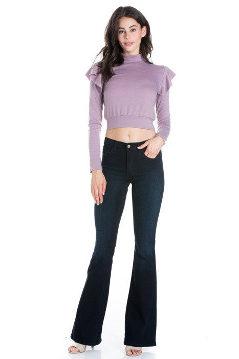 O2 Denim Flare Bell Bottom Soft Denim Jeans