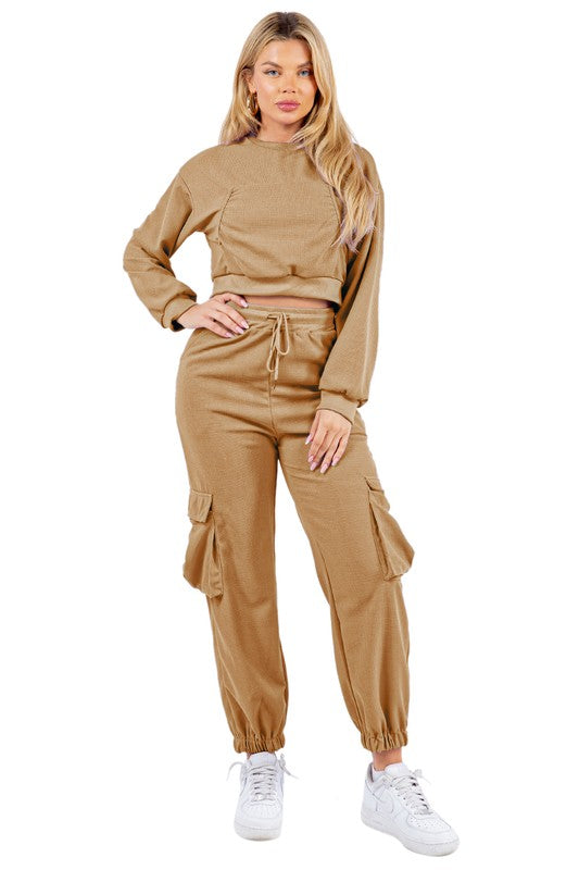 BY CLAUDE TWO PIECE SWEATSUITS