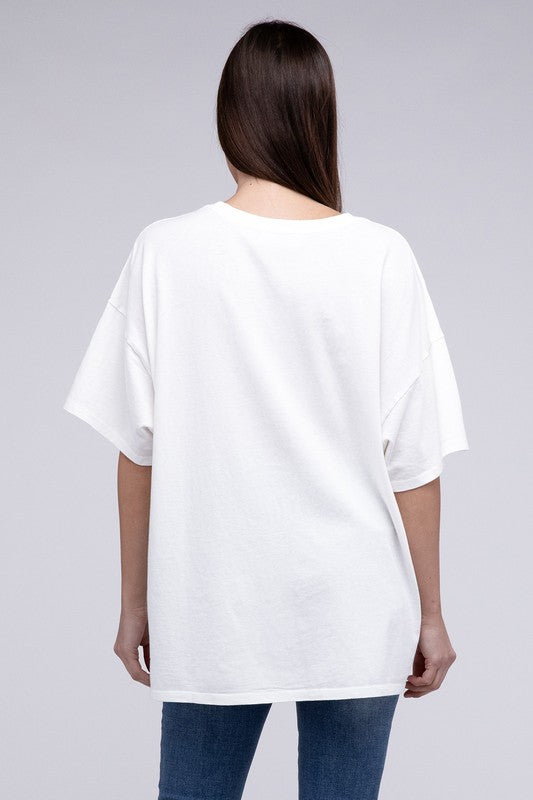 HYFVE Oversized Short Sleeve Cotton Tunic T-Shirt in 3 Colors