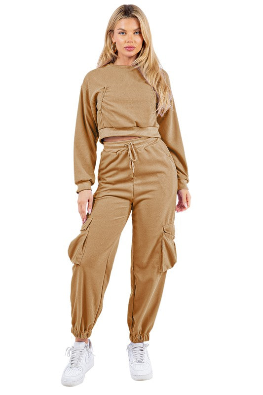 BY CLAUDE TWO PIECE SWEATSUITS