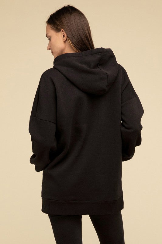 Zenana Oversized Hoodie Sweatshirt Top in 3 Colors