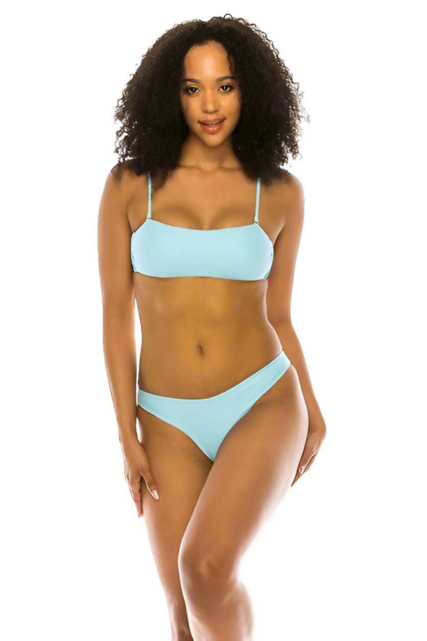 Mermaid Swimwear Classic Style Two Piece Bikini Swimsuit in 4 Colors