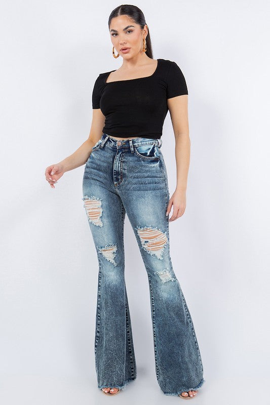 Storm Bell Bottom Jeans - 32" Inseam