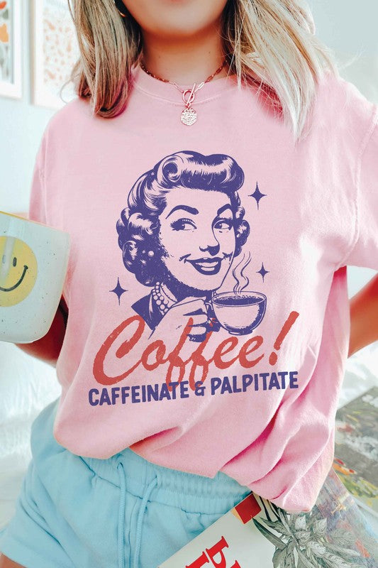 Blume and Co Unisex Coffee Graphic Tee in 5 Colors