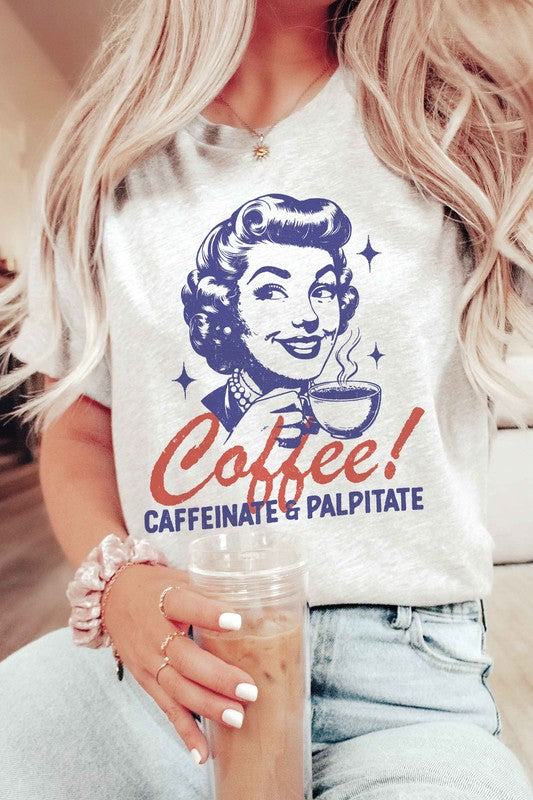 Blume and Co Unisex Coffee Graphic Tee in 5 Colors