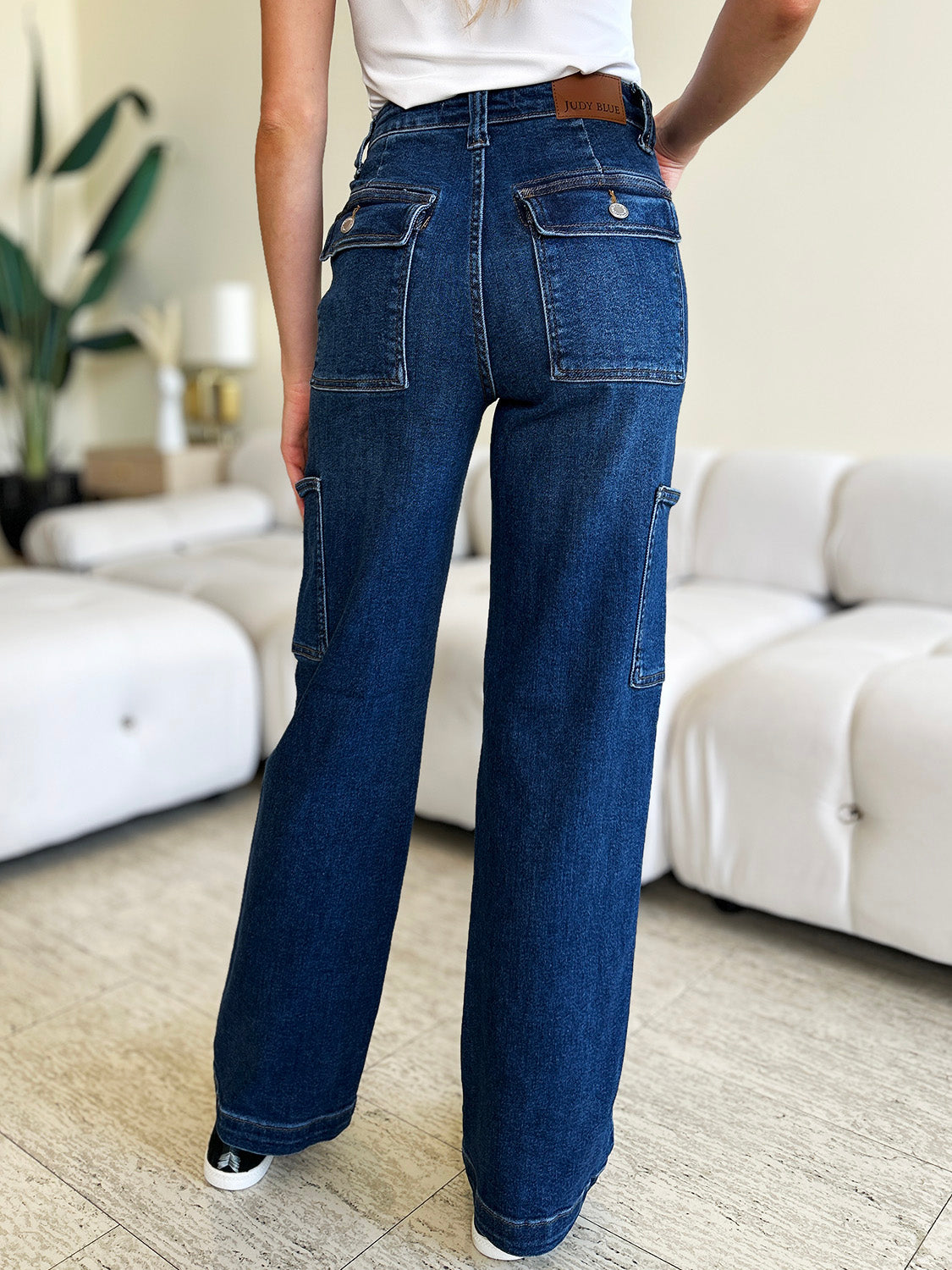 Judy Blue High Waist Cargo Jeans