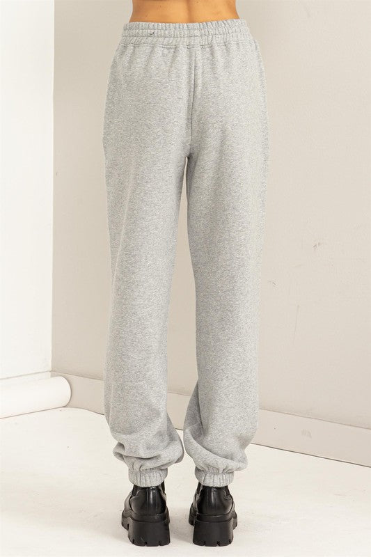 HYFVE High-Waisted Pintuck Seam Sweatpants in 3 Colors